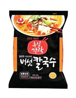 농심, ‘농심가락 버섯칼국수’