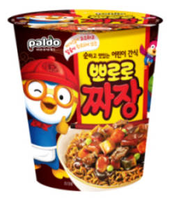 칼슘함유한 어린이 컵면