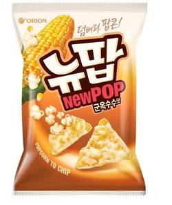 10%증량 맛·식감 개선한 팝콘칩