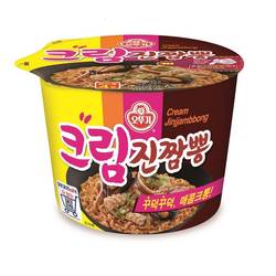 진한 크림과 매콤한 진짬뽕의 만남