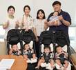 다섯쌍둥이 완전체, 출생 후 분만 의사 첫 만남