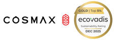 코스맥스, 에코바디스 ESG평가 2년 연속 '골드 등급'