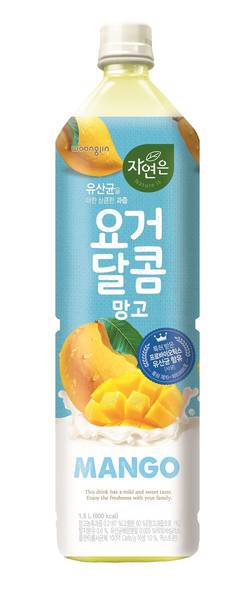 웅진식품  '자연은 요거 달콤 망고' 출시