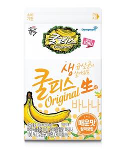 동원F&B '쿨피스' 15년 만에 바나나맛 제품 출시