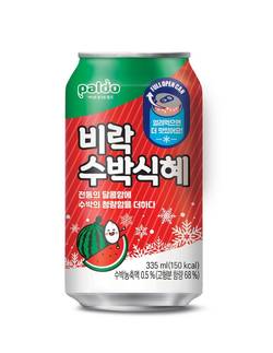 팔도, 수박 더한 '비락 수박식혜'  출시