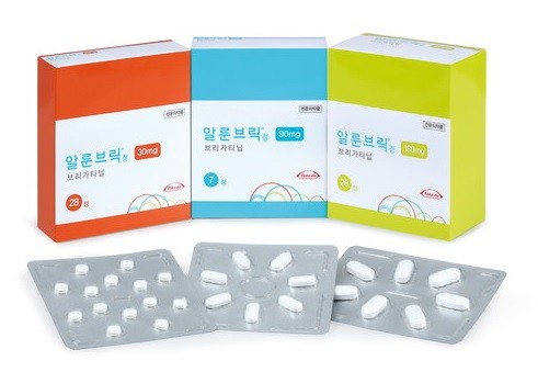 알룬브릭, 뇌전이 유무와 관계 없이 치료 효과 우수