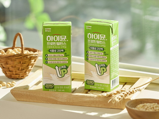 일동후디스, 비건 인증 식물성 단백질 음료 선봬