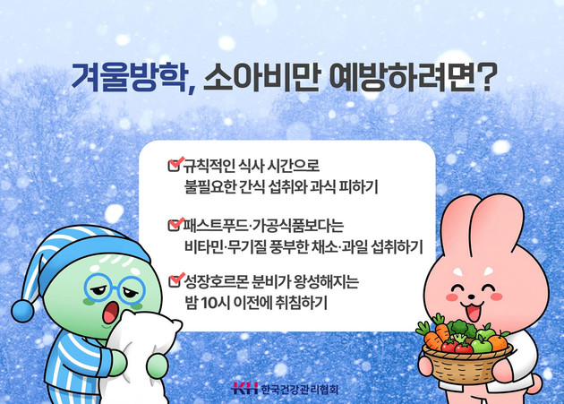 겨울방학이 키를 멈춘다… 학생 10명 중 3명 '비만 경고등'